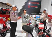 Satlantas Polres Brebes Menghimbau Pengguna Motor Listrik