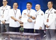 KPU Sumsel Resmi Tetapkan HDCU Gubernur Dan Wakil Gubernur Provinsi Sumsel Periode 2025-2030