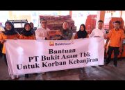 Bukit Asam Gerak Cepat Bantu Korban Banjir di Muara Enim