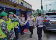 Berikan Motivasi Dan Semangat Anggota, Kapolres Brebes Kunjungi Pospam Di Jalur Selatan