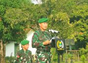 Danrem 063 / SGJ Kolonel Inf Hista Soleh Harahap Pimpin Upacara Bendera Tanggal 17 Januari 2025