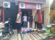 Polres Majalengka Gerebeg Markas Diduga Kelompok Anak Konten/Geng Motor, Temukan Sejumlah Senjata Tajam