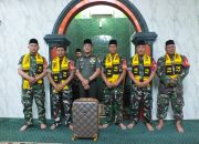 Dandim 0614 / Kota Cirebon Lepas Anggota Berangkat Melaksanakan Ibadah Umroh
