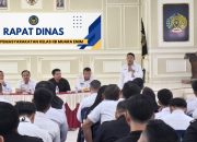 Kalapas Muara Enim Mukhlisin Fardi Menggelar Rapat internal