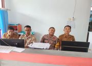 Bhabinkamtibmas Polsek Cikijing Koordinasikan Kamtibmas Dengan Perangkat Desa Cilangcang