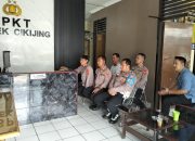 Polsek Cikijing Ikuti Arahan Strategis Kapolres Majalengka Melalui Zoom Meeting