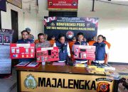 Selama Sepekan, Satres Narkoba Polres Majalengka Berhasil Amankan 7 Pelaku Peredaran Narkoba