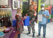 Dukung Program Makan Bergizi, Babinsa Sunyaragi Monitoring Makan Bergizi Untuk Anak Sekolah