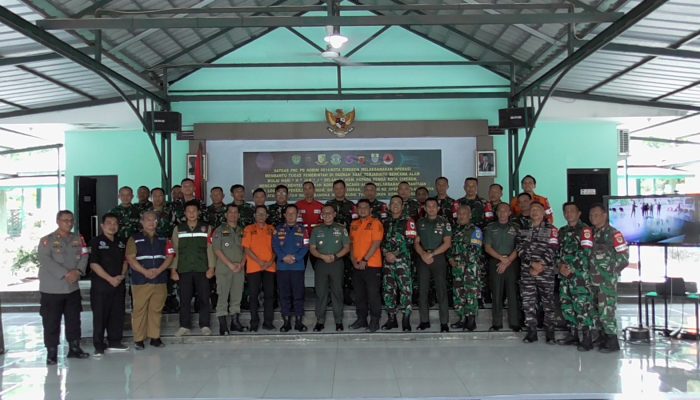 Kodim 0614 / Kota Cirebon Gelar Latihan TFG Dalam Rangka Antisipasi Bencana di Wilayah Kota Cirebon