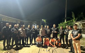 Tim Patroli Raimas Macan Kumbang 852 Polresta Cirebon Gagalkan Tawuran di Kecamatan Kaliwedi