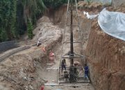 Dugaan Kuat Proyek Pembangunan Dinding Penahan Tanah Di Desa Serbananti Kecamatan Sipispis Merupakan Proyek Siluman