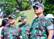 Danrem 063/SGJ Dampingi Kasdam III/Siliwangi dalam Kunjungan Kerja Wakasad ke Lokasi Marshalling Area dan Yonif TP di Kuningan