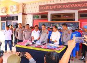 Curanmor Hingga Narkoba, Polres Pekalongan Ungkap Kasus Menonjol Juli–Agustus 2025