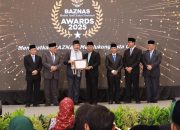 Wali Kota Cirebon Raih Penghargaan BAZNAS Awards 2025 atas Komitmen Mendukung Gerakan Zakat Indonesia