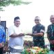 Danrem 063 / SGJ Hadiri Vicon Peletakan Batu Pertama Gerai, Pergudangan dan Kelengkapan Koperasi Desa / Kelurahan Merah Putih oleh Presiden RI