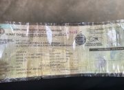 Telah Tercecer BPKB Mobil Toyota Agya, Hilang Diantara Tarutung Menuju Kota Medan