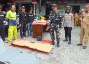 Danramil 1401 / Kesambi Pimpin Apel Kesiapsiagaan Darurat Bencana Tingkat Kecamatan Kesambi Tahun 2025