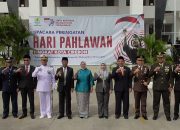 Dandim 0614 / Kota Cirebon Hadiri Upacara Peringatan Hari Pahlawan Nasional Tahun 2025 Tingkat Kota Cirebon