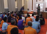 Dandim 0614 / Kota Cirebon Berikan Pembekalan Wawasan Kebangsaan Kepada Warga Binaan Rutan Kelas I Cirebon