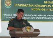 Kodim 0614 / Kota Cirebon Gelar Kegiatan Peningkatan Kemampuan Apkowil TNI AD Tahun 2025
