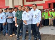 Kasdim 0719/Jepara Hadiri Penyerahan Bantuan Becak Listrik di Lapangan Futsal GBK