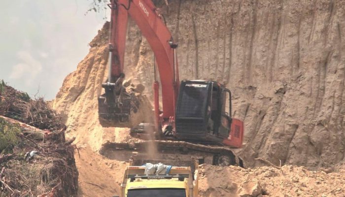 Pihak Terkait Bantah Dugaan Setoran Galian C di Jalan Buloh Blang Ara