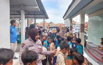 Polresta Cirebon Laksanakan Penanggulangan Pasca Bencana Alam Angin Puting Beliung