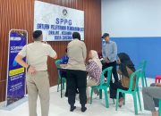 Babinsa Kel. Drajat Monitoring Screening Kesehatan Calon Relawan SPPG Program MBG