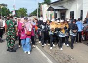 Babinsa Koramil 0620-06/Pabuaran Monitoring Konferensi PGRI Pabuaran