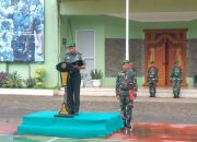 Wujudkan Disiplin Prajurit, Kasdim 0719/Jepara Pimpin Upacara Bendera Rutin