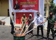 Pemusnahan Barang Rampasan Kejaksaan Negeri Pemalang Tahun 2025