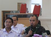 Dandim 0620 / Kabupaten Cirebon Hadiri Rapat Evaluasi Percepatan Pembangunan Koperasi Merah Putih