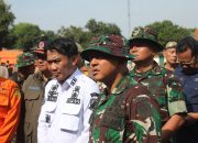 Kodim 0620 / Kab. Cirebon Gelar Apel Gladi Siaga Bencana Bersama Instansi Terkait