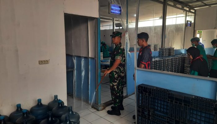 Dandim 0614/Kota Cirebon Lakukan Sidak Dapur SPPG untuk Pastikan Kualitas Program Makan Bergizi Gratis