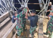 TNI AD Bangun Jembatan Bailey, Pulihkan Akses di Wilayah Terdampak Banjir Aceh