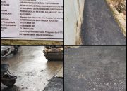 Proyek Perbaikan Jalan (Hotmix) Rw 02 Kelurahan Kalijaga Harjamukti Diduga Asal Jadi