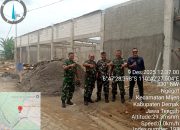 Pasiter Kodim 0719/Jepara Dampingi Wadandezibang 3/IV Salatiga Tinjau Pembangunan KDKMP di Desa Kedungsarimulyo