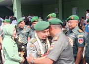 16 Bulan Mengabdi, Letkol Arm Khoirul Cahyadi Pamitan dengan Air Mata