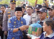 Pemko Tebing Tinggi Salurkan Bantuan Berupa Sembako Sebanyak 8.484 KK Untuk Warga Yang Terdampak Banjir