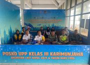 Akhir Tahun Aman dan Kondusif, Kodim 0719/Jepara Monitoring Posko Nataru Karimunjawa