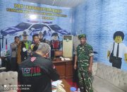 Seragam Loreng di Tengah Keramaian, Koramil 01/Jepara Amankan Posyan Nataru di Alun-alun Jepara