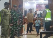 Danramil 12/Donorojo Pimpin Patroli Keamanan Pengamanan Pergantian Tahun 2025–2026