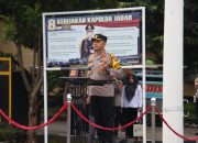 Kapolres Majalengka Pimpin Upacara Laporan Kenaikan Pangkat Personel Periode 1 Januari 2026