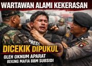 WARTAWAN DICEKIK, DIPUKUL, ALAT KERJA DIRAMPAS DIDUGA OLEH OKNUM APARAT BEKING MAFIA BBM SUBSIDI DI CIREBON