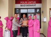 Kenal Pamit Kapolsek Malausma dan Ketua Bhayangkari Ranting Malausma