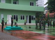 Gerimis Pagi Tak Surutkan Semangat Prajurit Kodim 0719 dalam Upacara Bendera
