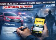 Oknum Driver Online Maxim Dilaporkan ke Polres Cirebon Kota atas Dugaan Tindakan Cabul