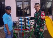 Babinsa Lemahwungkuk Monitoring dan Dampingi Pendistribusian Makan Bergizi Gratis