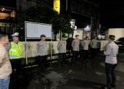 Antisipasi Gangguan Kamtibmas, Polsek Cikijing Gelar Apel KRYD