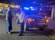Cegah Aksi Gangguan Kamtibmas, Polsek Malausma Intensifkan KRYD Malam Minggu